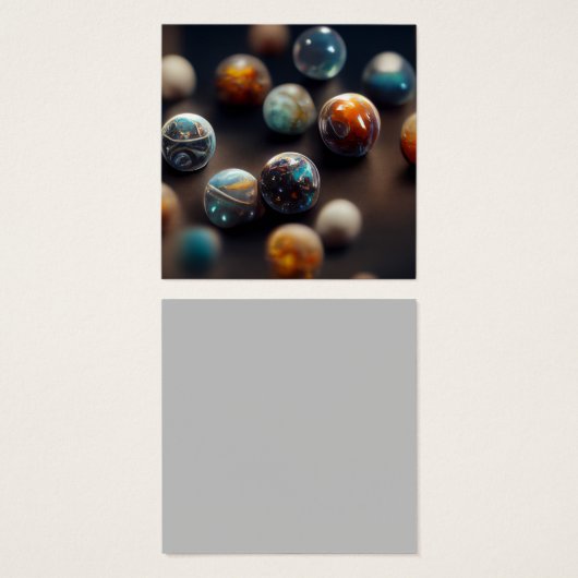 galaxy marbles (Front & Back)