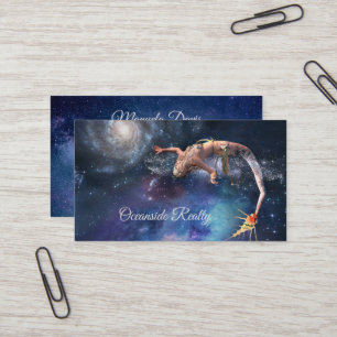 Galaxy Mermaid Business Card
