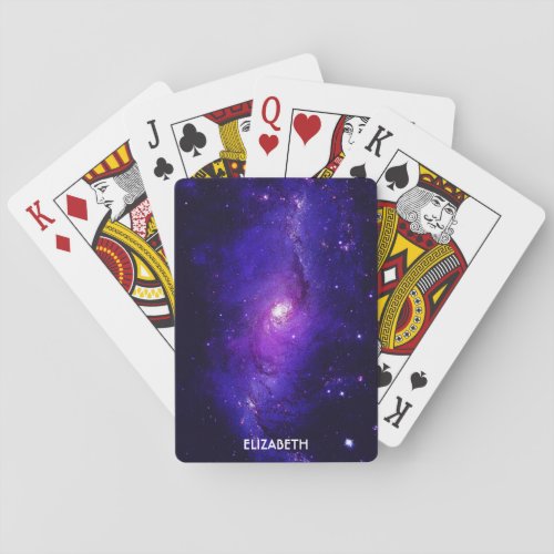 Galaxy Milky Way Galaxy Astronomy Science Poker Cards