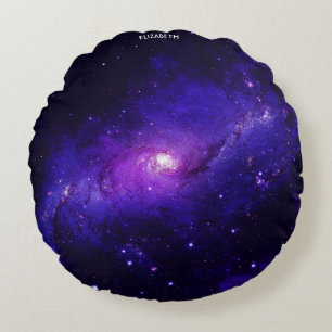Galaxy Milky Way Galaxy Astronomy Science Round Pillow
