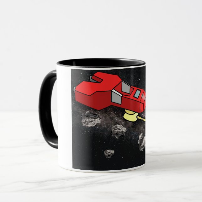 Galaxy Mining Wasp Mug (Front Left)