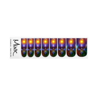 Galaxy Minx Nail Art