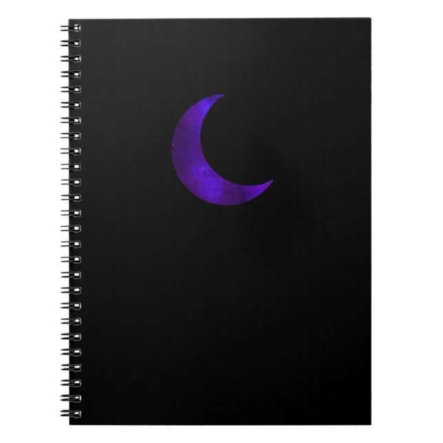 Galaxy Moon Notebook (Front)