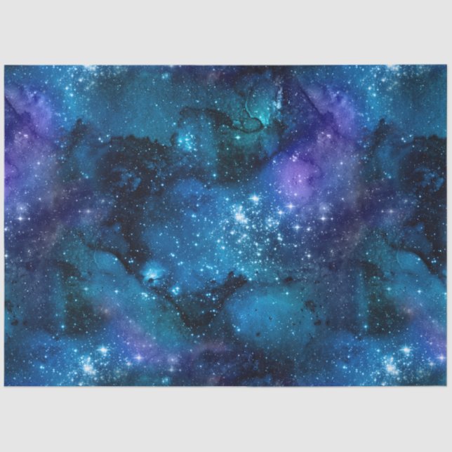 Galaxy Moon Series Design 12 Tissue Paper (Front)