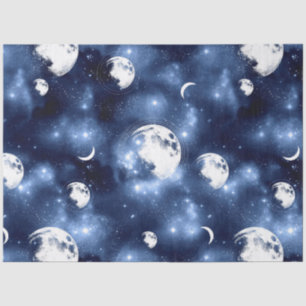 Galaxy Moon Series Design 7 Tissue Paper