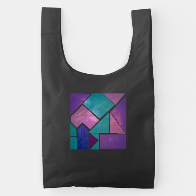 Galaxy Mosaic Reusable Bag (Front)