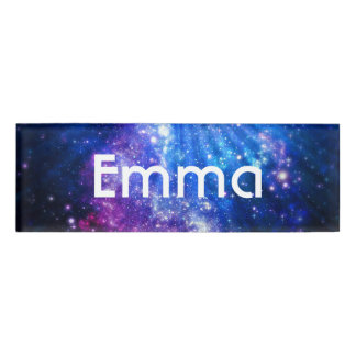 galaxy name tags badges zazzle