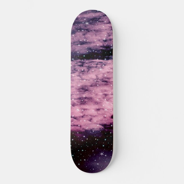 Galaxy Nebula Dream #1 #decor #art Skateboard (Front)