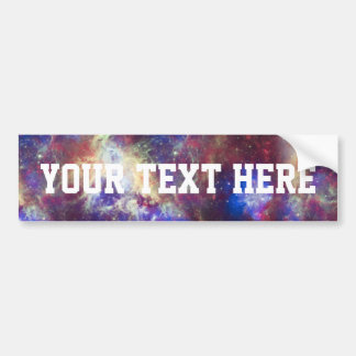 Galaxy Nebula Personalized Astronomy Space Bumper Sticker
