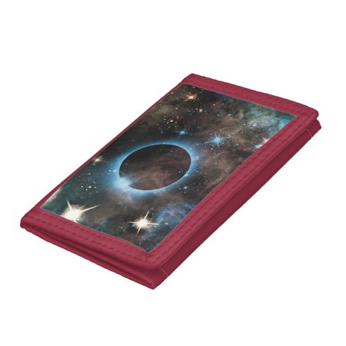 Galaxy Nebula Planet Hubble Telescope Photography Trifold Wallet