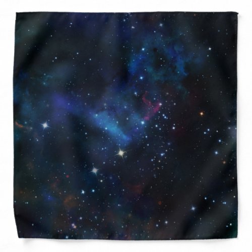 Galaxy Nebula Space Art Design Bandana