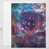 Galaxy Nebula space image. (Front/Back)