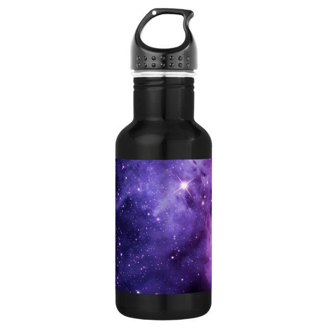 Galaxy Nebula Water Bottle (Front)