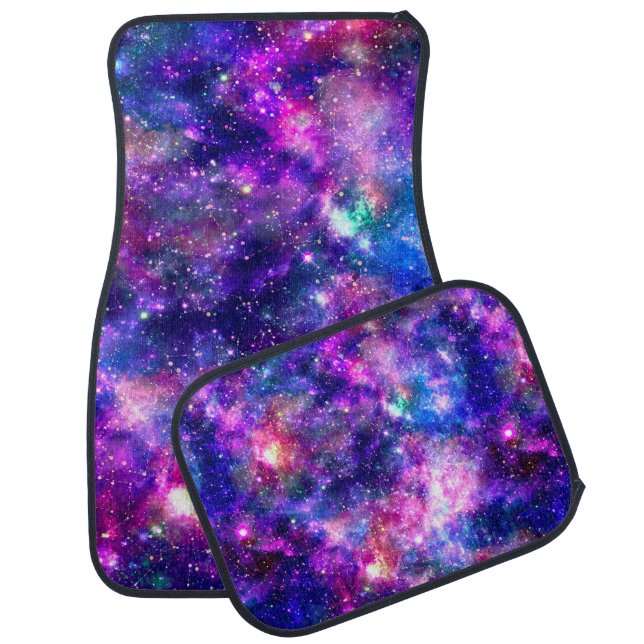 Galaxy Night Car Floor Mat (Set)