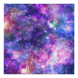 Galaxy Night Print Cosmic Design