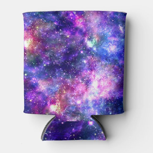 Galaxy Night Print Cosmic Design Can Cooler