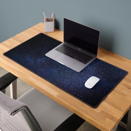 Galaxy Night Sky Universe Outer Space Stars  Desk Mat