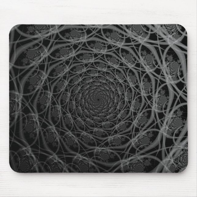 Galaxy of Filaments in Black and White Mousepad (Front)