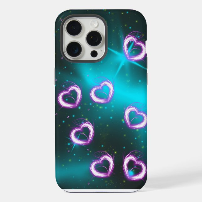 Galaxy of heart iphone case (Back)