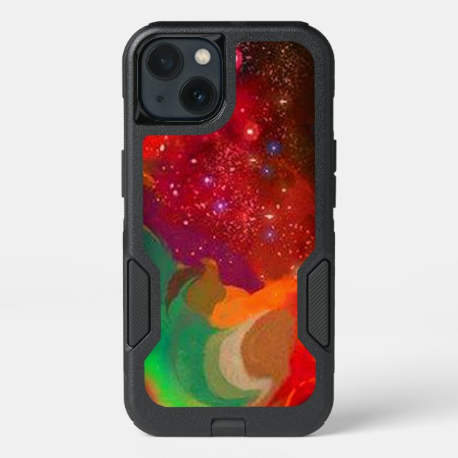 Galaxy Otterbox iPhone Case (Back)