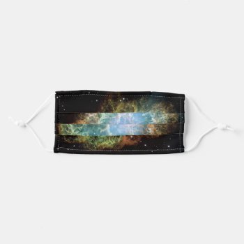 Galaxy Outer Space Face Mask by Ckrickett at Zazzle