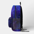 Galaxy Outer Space Universe w/ Name Kids Printed Backpack | Zazzle