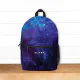 Galaxy Outer Space Universe w/ Name Kids Printed Backpack | Zazzle