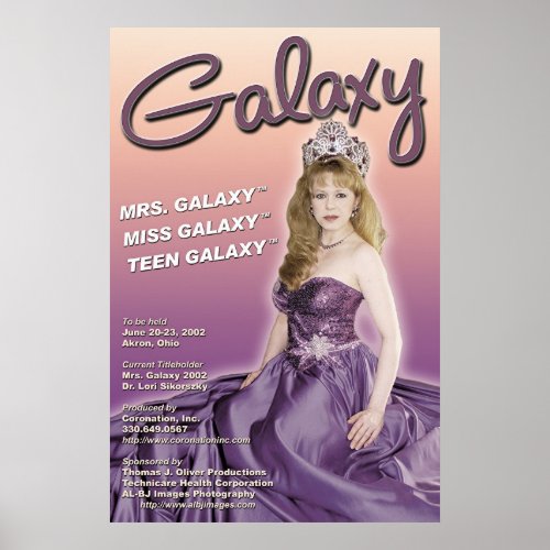 Galaxy Pageant 2002 Promo Poster