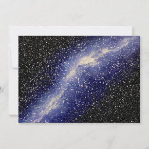 Galaxy Painting Greeting Card
