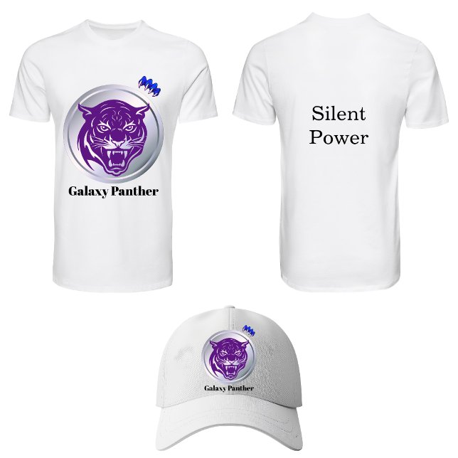 Galaxy Panther  T-Shirt (Creator Uploaded)