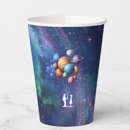 Galaxy Paper Cups