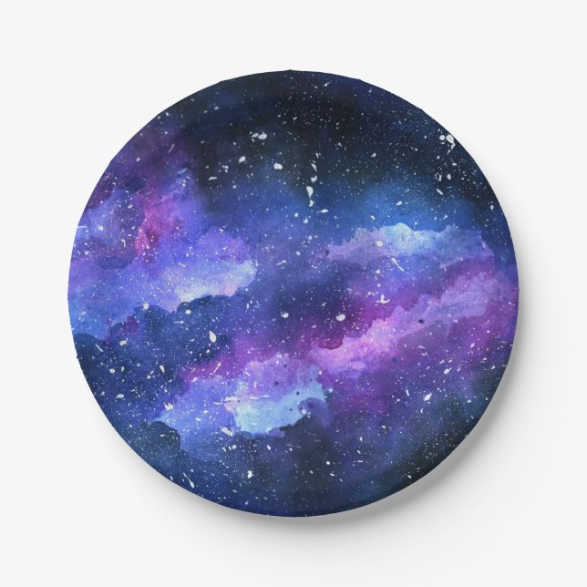 Galaxy Paper Plates (Front)