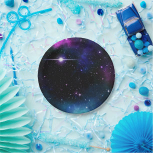 Galaxy Paper Plates