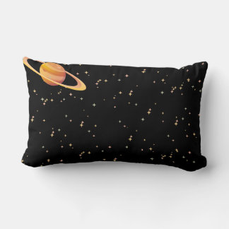 Galaxy Pillow with Two Planets