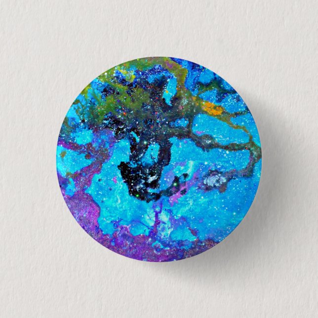 Galaxy Pinback Button (Front)