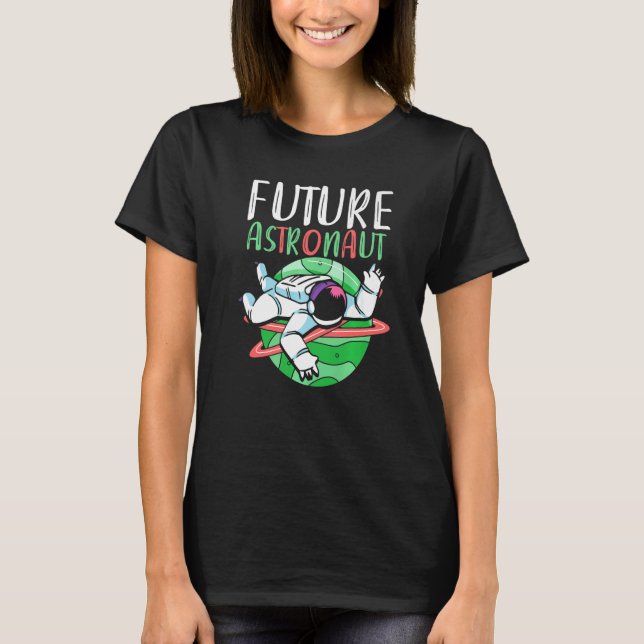 Galaxy Planet Outer Space Science Universe Future  T-Shirt (Front)
