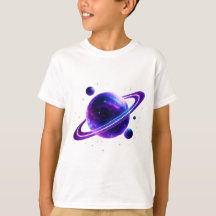 Galaxy Planet Space Kids T-Shirt