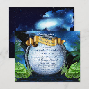 Galaxy-Portal Rehearsal dinner Invitation