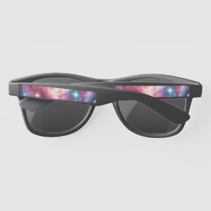 Galaxy Print Plastic Sunglasses
