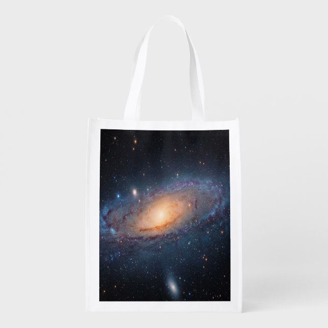 Galaxy printed Reusable Bag (Back)