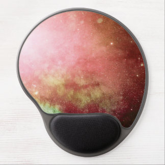 galaxy red gel mouse pad