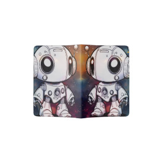 Galaxy Robot Passport Holder