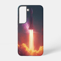Galaxy Rocket Case – Bold Cosmic Design