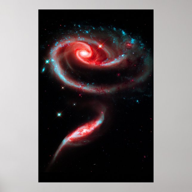 Galaxy Rose Red Poster (Front)