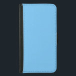 Galaxy S5 Wallet Case<br><div class="desc">Galaxy S5 wallet case is shown here in the color of bright blue. 
Customize this item or buy as is.</div>