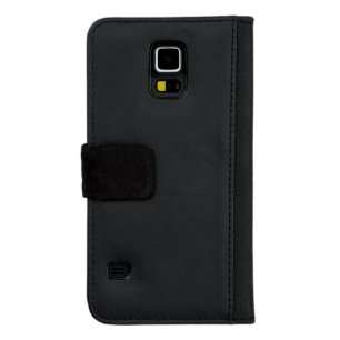 Galaxy S5 Wallet Case Barber theme