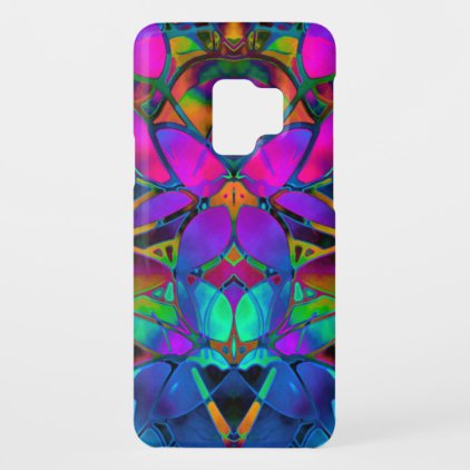 Galaxy S9 Case BarelyThere Floral Fractal Art