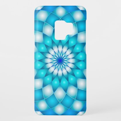 Galaxy S9 Case Mandala Abstract Lotus Flower