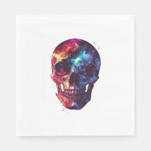 Galaxy Skull Portal Napkins