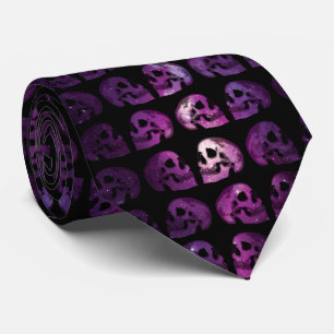 "Galaxy Skulls" (Shadows) Tie